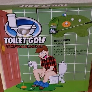 Gag Gift - Toilet Golf